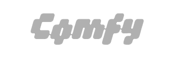 ComfyUI Logo Grayscale
